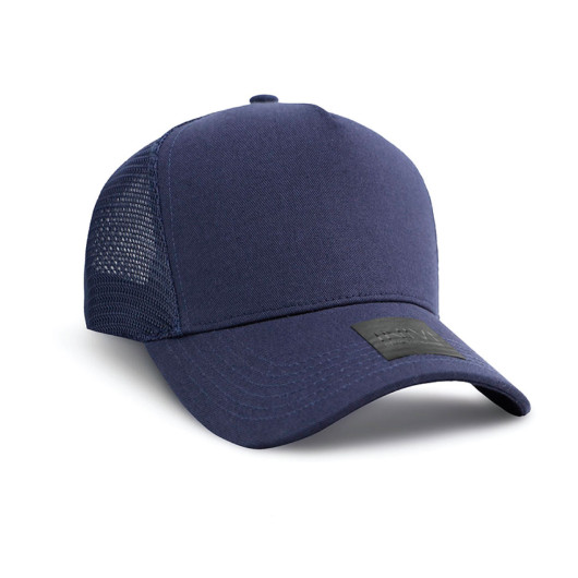 Promotional INIVI Cotton Mesh Caps Navy